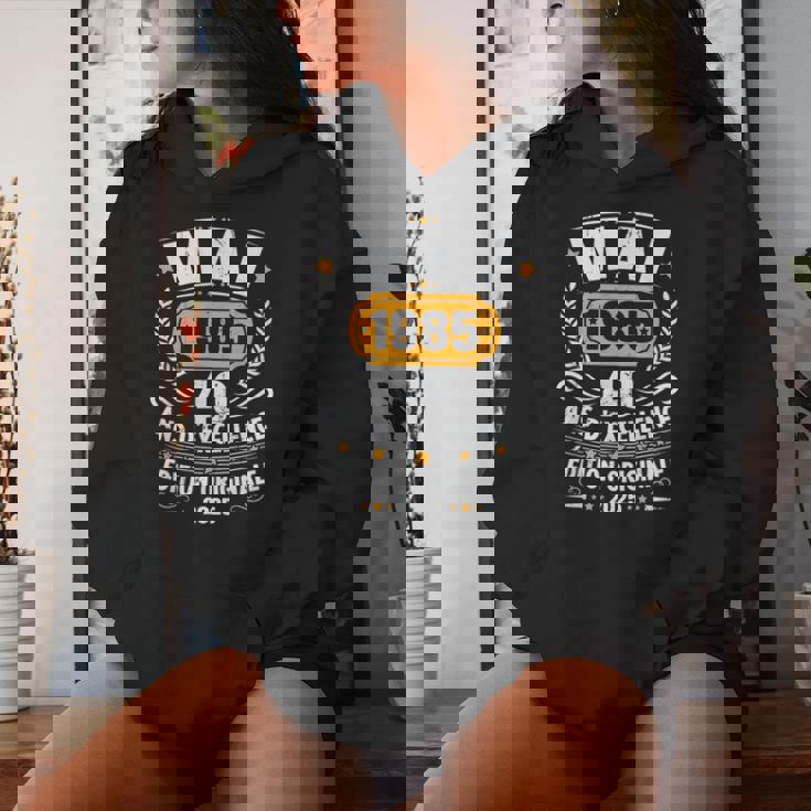 ヴィンテージ 1985年5月 40歳の誕生日プレゼント 男性 女性 レディースパーカー 彼女への贈り物