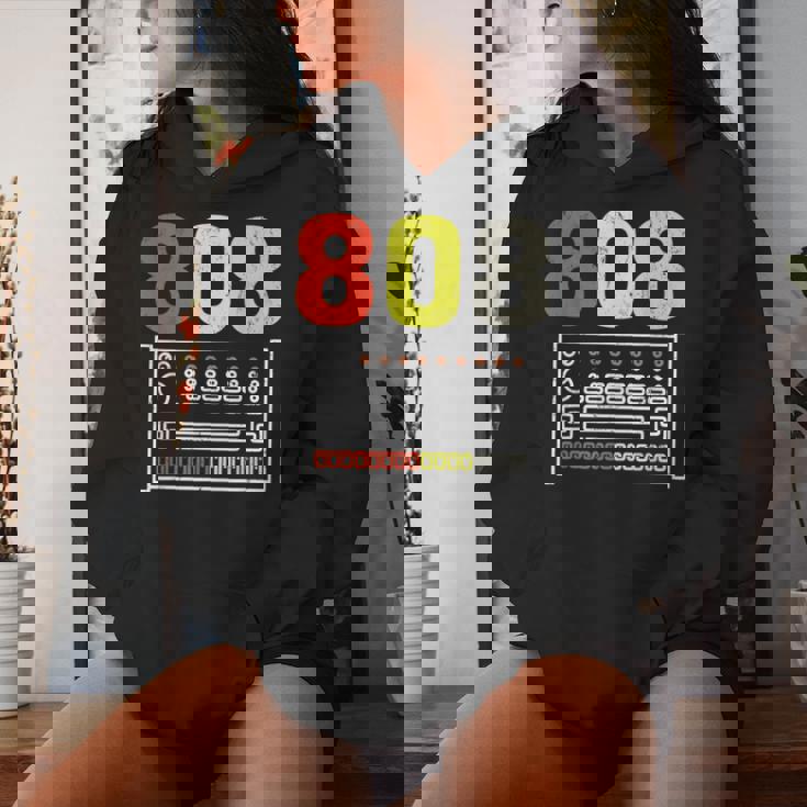 ヴィンテージ 808 ローランド ドラムマシン ギフト 男性 女性 ドラムに レディースパーカー 彼女への贈り物