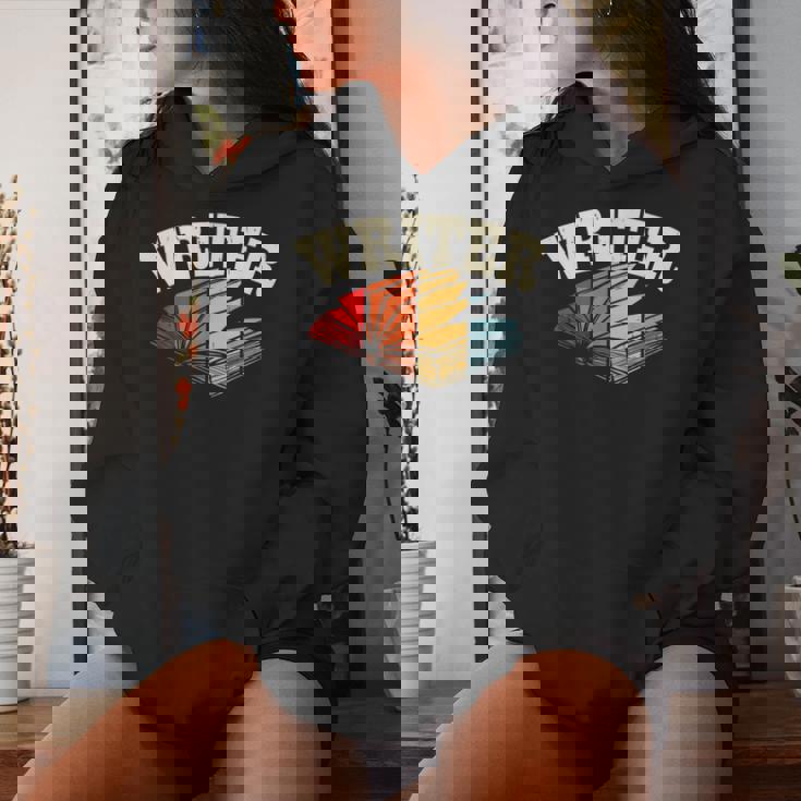 作家 アート 男性 女性 小説 執筆 小説家 作家 レディースパーカー 彼女への贈り物