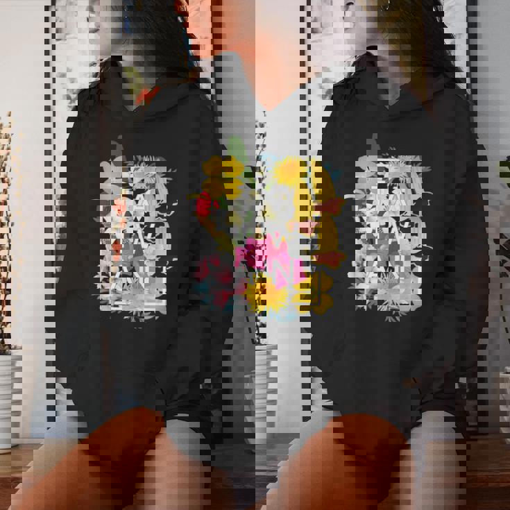 台湾の花ワードアート 台湾の誇り。 レディースパーカー 彼女への贈り物