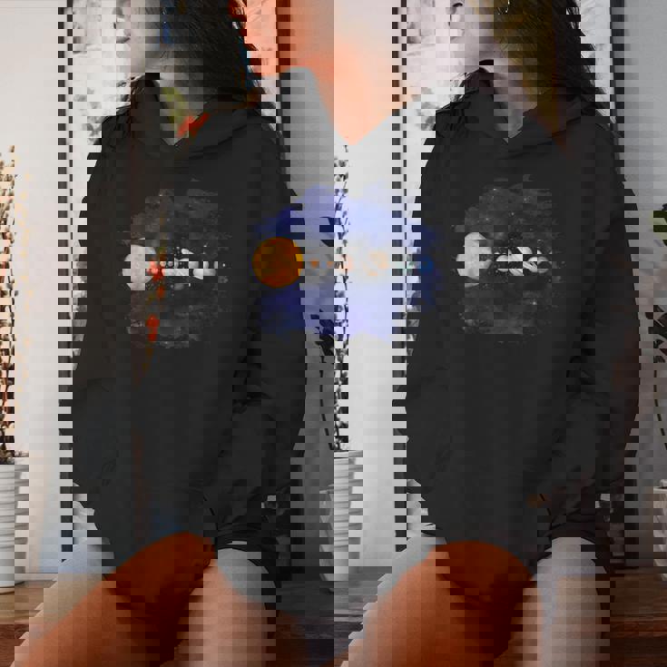 太陽系惑星 科学宇宙ファン 男の子 女の子tem キッズ レディースパーカー 彼女への贈り物