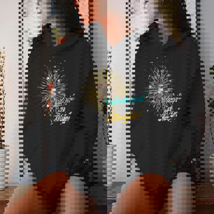 感謝 幸運 花火 レディースパーカー 彼女への贈り物