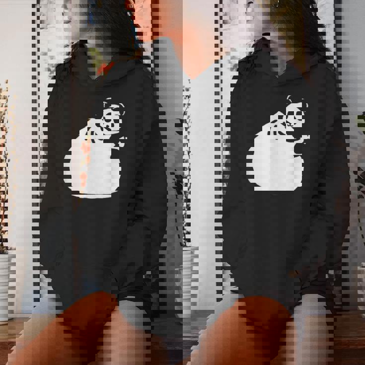 肉まんとパンダ かわいい チャイナ Pork Bunpanda レディースパーカー 彼女への贈り物