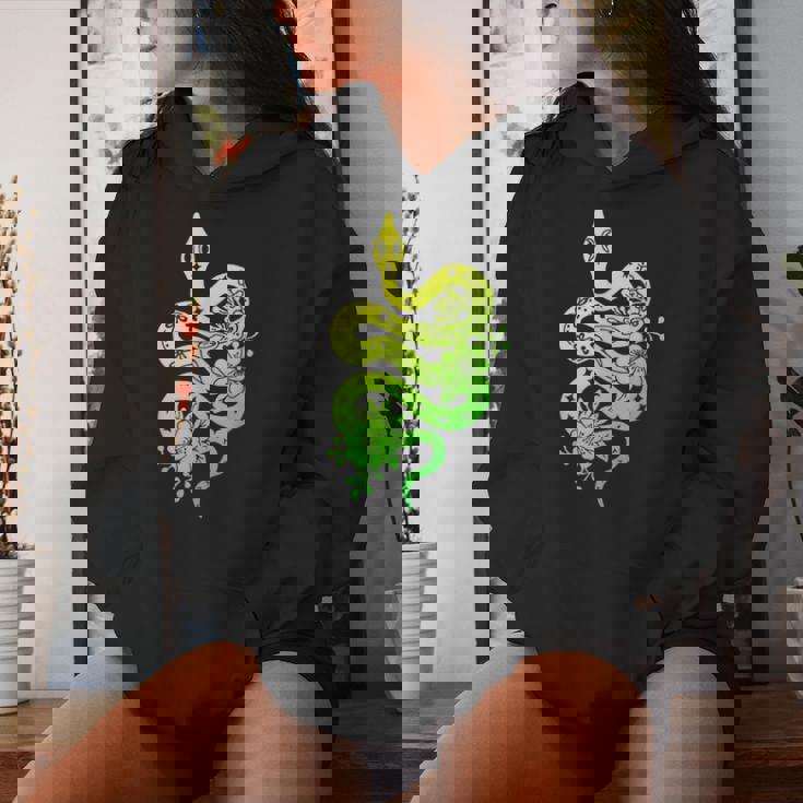 蛇 蛇 花 動物園 日帰り旅行 男性 女性 キッズ レディースパーカー 彼女への贈り物