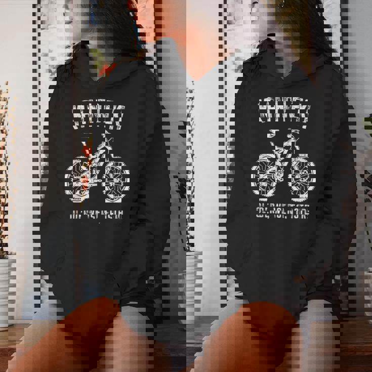 還暦祝い 自転車 マウンテンバイク ロードバイク好き 父 男性 女性 60歳 Older Wiser Faster レディースパーカー 彼女への贈り物