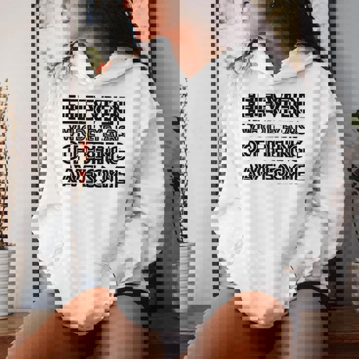 11歳の誕生日シャツギフト年齢11歳男の子女の子 レディースパーカー 彼女への贈り物