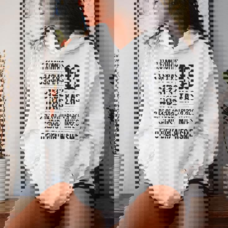 93歳の誕生日 男性 女性 面白い 93歳 レディースパーカー 彼女への贈り物