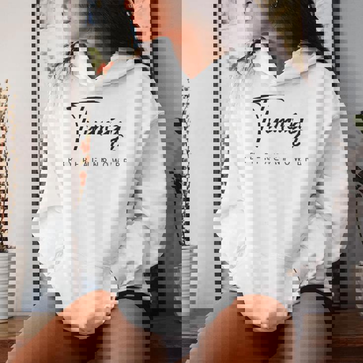 Frauenpower チューニング レディースパーカー 彼女への贈り物