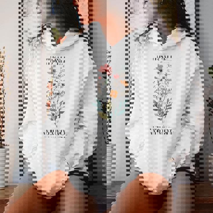 It Is Well With Myoul Christian 花柄 引用 クリスチャン 長袖tシャツ レディースパーカー 彼女への贈り物