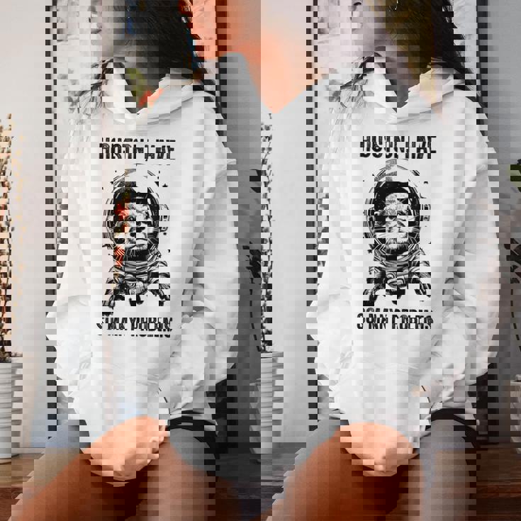 Otter Dad Mompace ヒューストン問題カワウソ レディースパーカー 彼女への贈り物