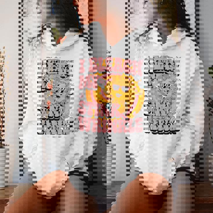 Sarcastic I Bleach My Stink Wrinkle Gag Adult Humor Women Hoodie Gifts for Her