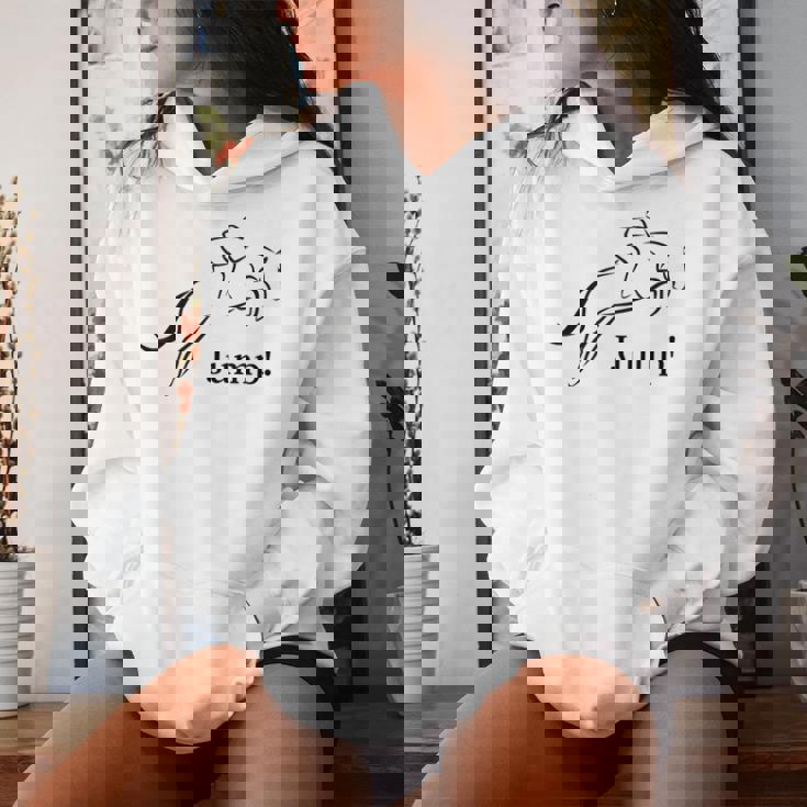 Showjumping Equestrian Horse Riding レディースパーカー 彼女への贈り物