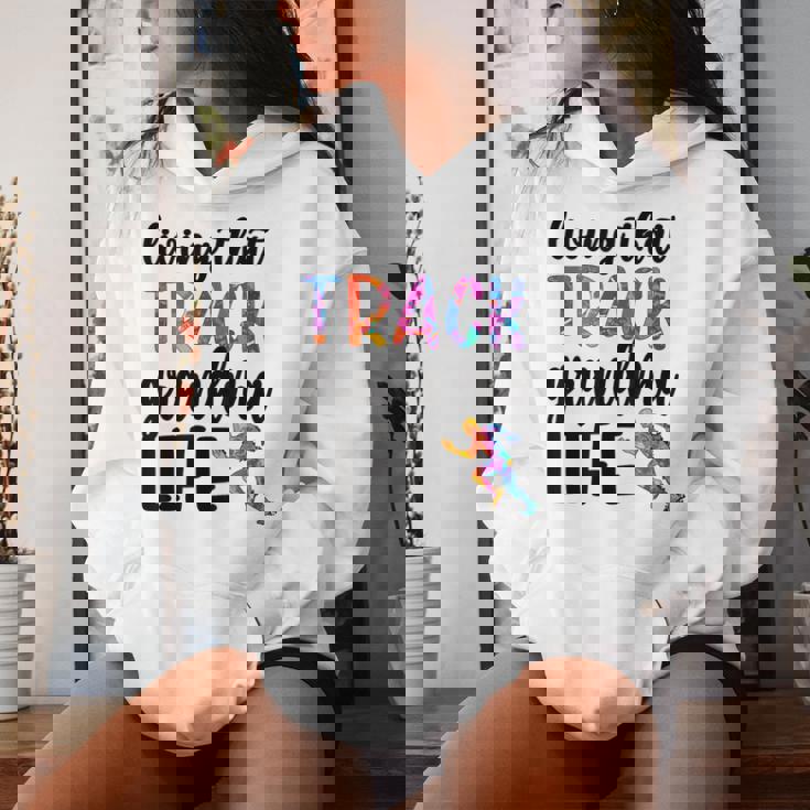 That Track Grandma Life Track And Field Grandma Women Hoodie Gifts for Her