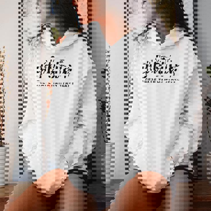 Women's Holiday Girls Trip Cheap Therapy Kapuzenpullover für Damen Geschenke für Sie