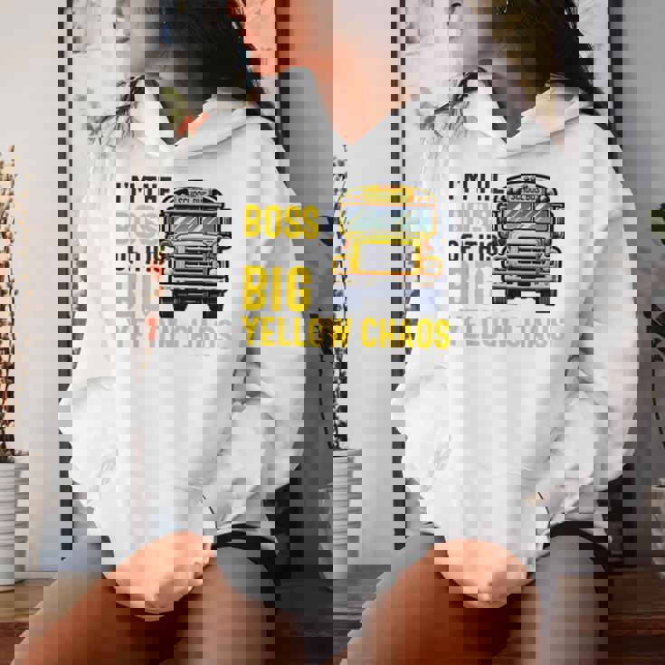 おかしなスクールバス運転手感謝 男性 女性 退職 レディースパーカー 彼女への贈り物