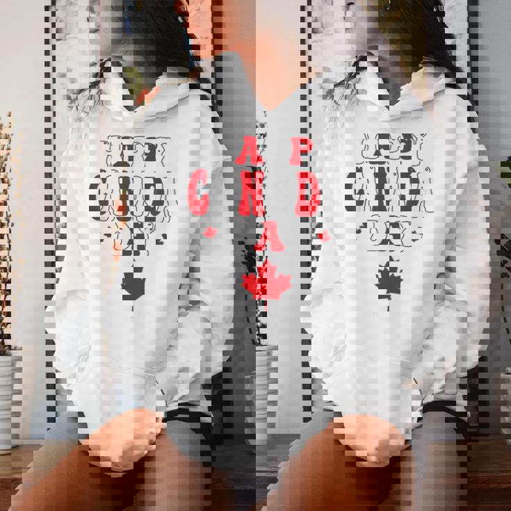 ハッピーカナダデー カナダメープル カナダの女性 メンズ キッズ レディースパーカー 彼女への贈り物