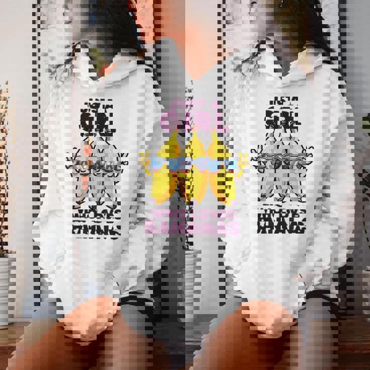 バナナ好きな女の子だけフルーツファニーイエローバナナ好き レディースパーカー 彼女への贈り物