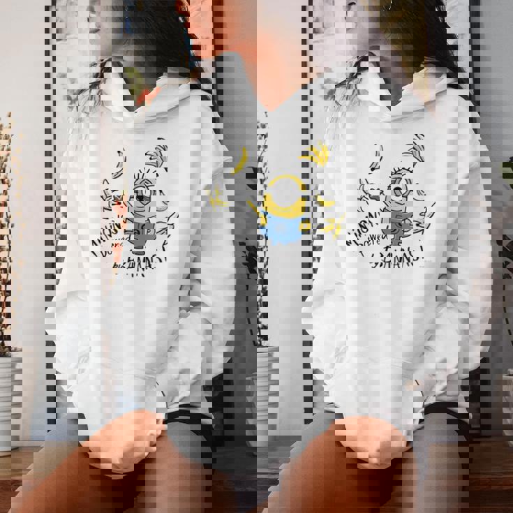 ミニオン Powered By Bananas レディースパーカー 彼女への贈り物