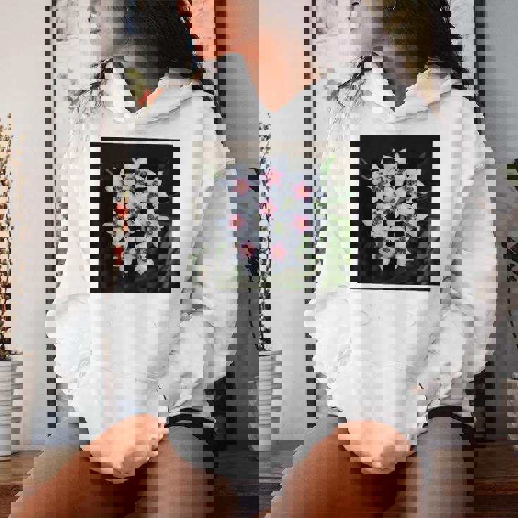 面白いhoya Flowers 多肉植物 ガーデニング 植物 レディースパーカー 彼女への贈り物