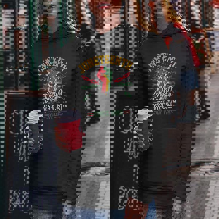 1865年以来、すべてのチェーンを破る 女性 男性 Junenth Freedom レディースパーカー 面白い贈り物