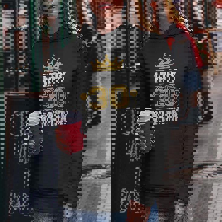 30歳の男性と女性のためのハッピー30歳の誕生日のアイデア レディースパーカー 面白い贈り物