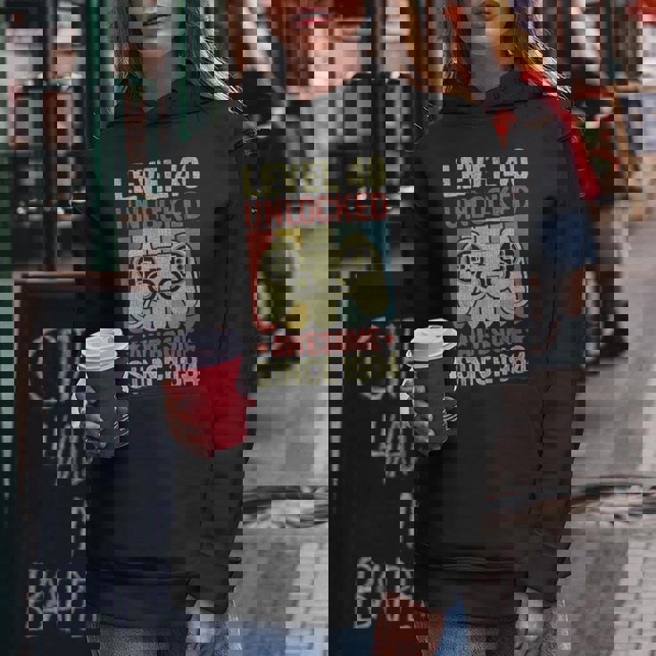 40歳の誕生日 男性 女性 40歳 1984年 装飾 面白い ギフト レディースパーカー 面白い贈り物