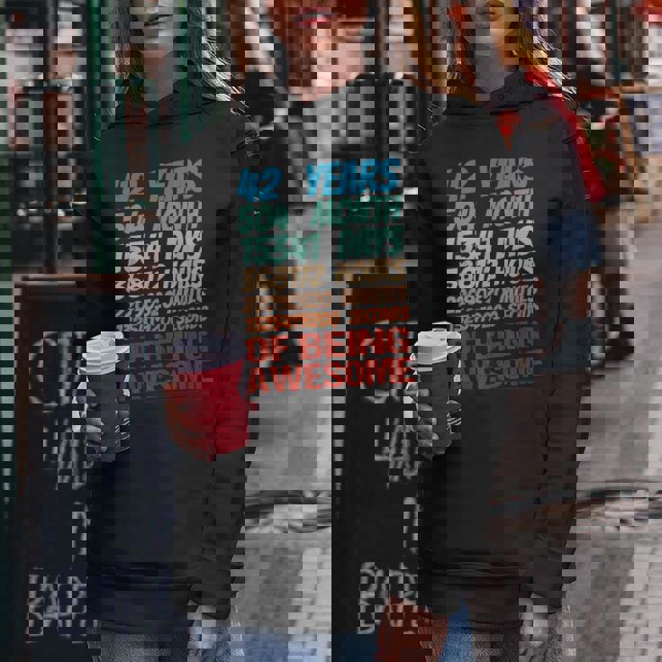 42歳 42歳 誕生日 女性 男性 42歳 誕生日 レディースパーカー 面白い贈り物