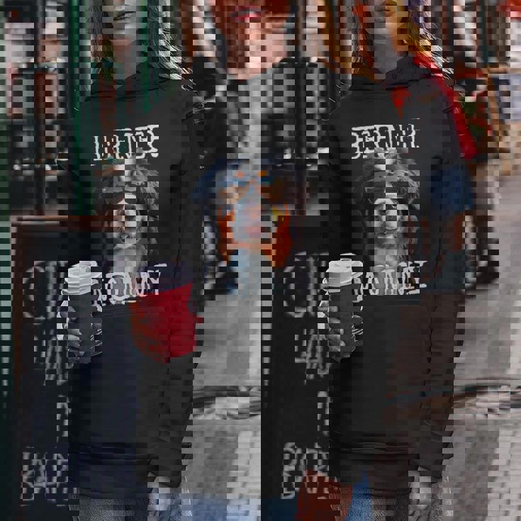 Berner Mommyバーニーズマウンテンドッグ ママ 犬 ママ 母の日 バーニーズマミー レディースパーカー 面白い贈り物