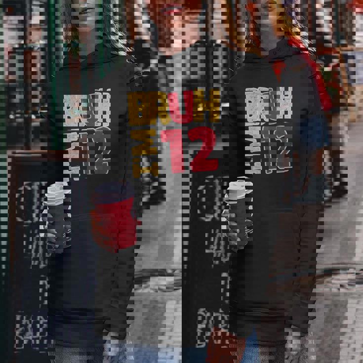 Bruh I'm 12歳 ギフト 男の子 女の子 It's My 12Th Birthday レディースパーカー 面白い贈り物