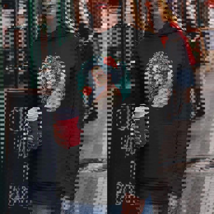 Chicano Girl メキシコ系アメリカ人 シカーノ ヒスパニック ラティーナ レディースパーカー 面白い贈り物