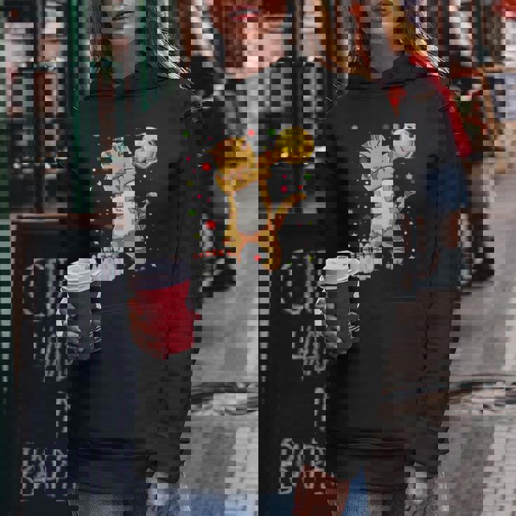 Dabbing Cat ボウリングシャツ 面白いボウリングギフト 猫 お母さん 女の子 レディースパーカー 面白い贈り物