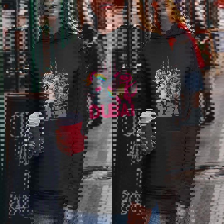 Dabbing ユニコーン 恐竜 男性 女性 男の子 女の子 キッズ ドバイ レディースパーカー 面白い贈り物