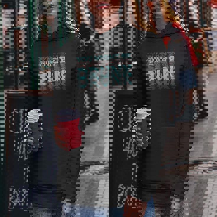 Drink You Might Be Drunk 面白い言葉 レディースパーカー 面白い贈り物