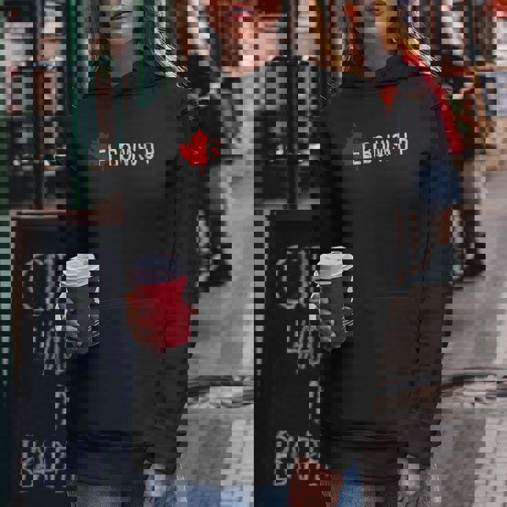 Elbows Up Canada Never 51 カナダ国旗 面白い 男性 女性 ギフト レディースパーカー 面白い贈り物