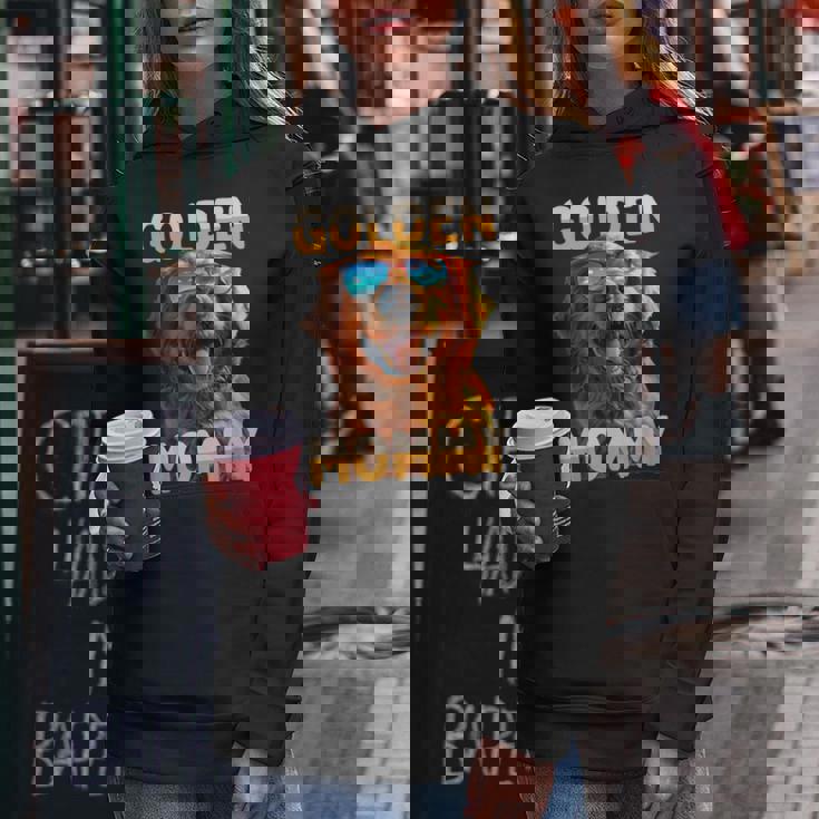 Golden Mommyゴールデン・ママ 母の日 ゴールデンレトリバー・ママ レディースパーカー 面白い贈り物