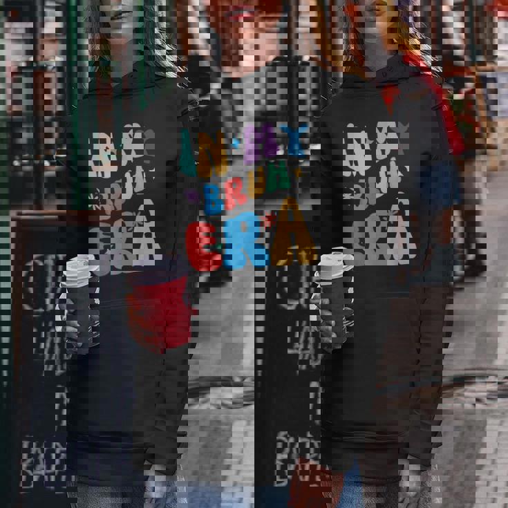 Groovy Cute Bruh メンズ レディース キッズ 面白い 兄弟 兄弟 レディースパーカー 面白い贈り物