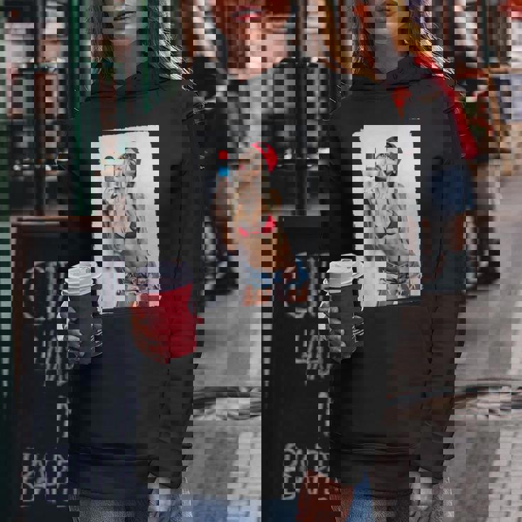 Hot Girl On 男性用 セクシー アイス ポップ ピンナップ 3 グランジ レディースパーカー 面白い贈り物