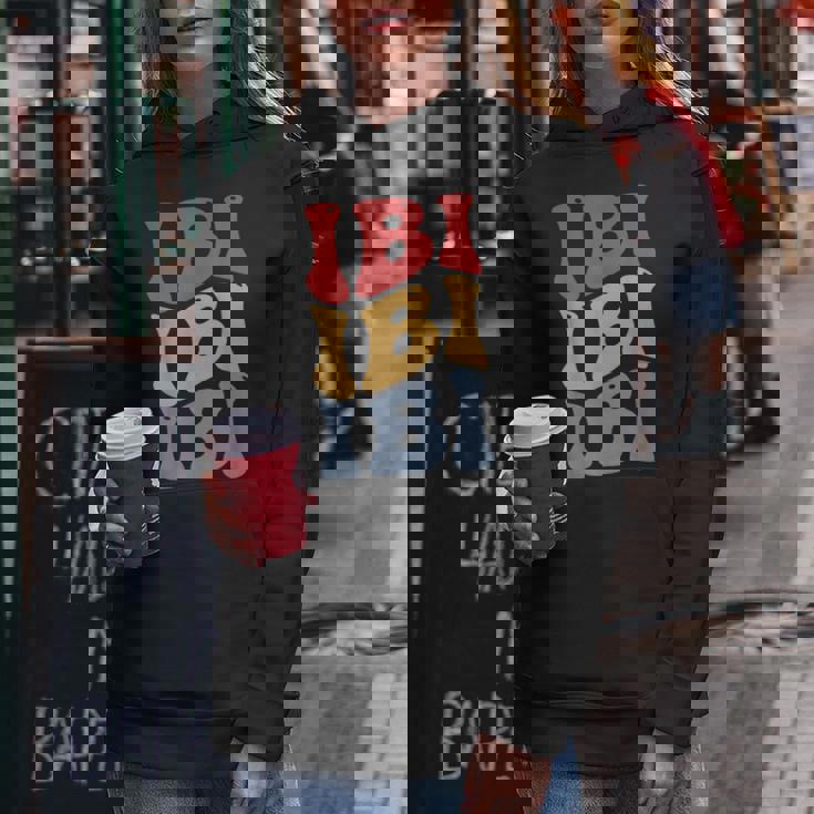 Ibi City Groovy レトロ レディースパーカー 面白い贈り物