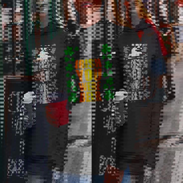 Irish You Were Beer 聖パトリックの日 ビアマグ 面白い レディースパーカー 面白い贈り物