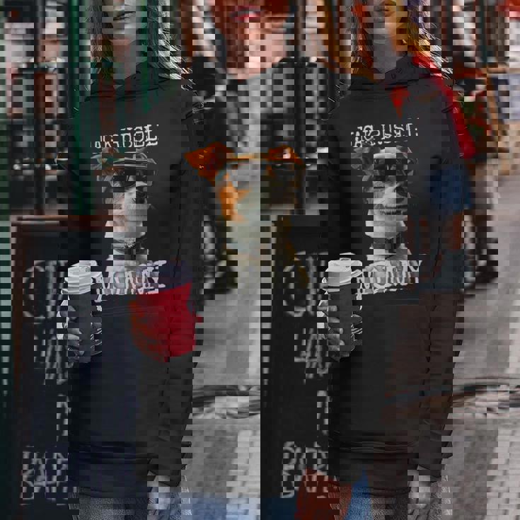 Jack Russell Mommyジャック・ラッセル ママ 母の日 お母さん ジャック・ラッセル・テリア レディースパーカー 面白い贈り物