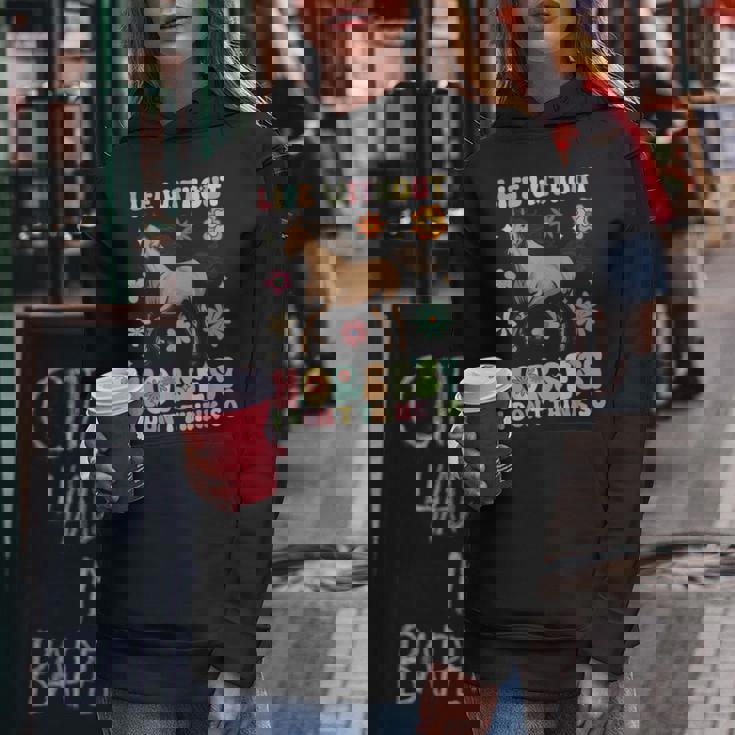 Life Without Horses グルーヴィーな乗馬 乗馬 レディースパーカー 面白い贈り物