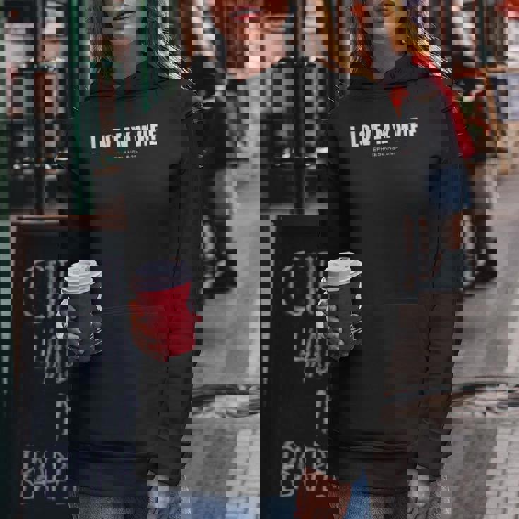 I Love My Wife – Christian Ephesians 5 レディースパーカー 面白い贈り物