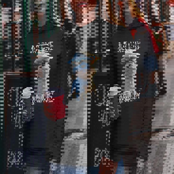 Maltese Mommyマルチーズ ママ 犬 お母さん 母の日 お母さん スウィート・マルチーズ レディースパーカー 面白い贈り物