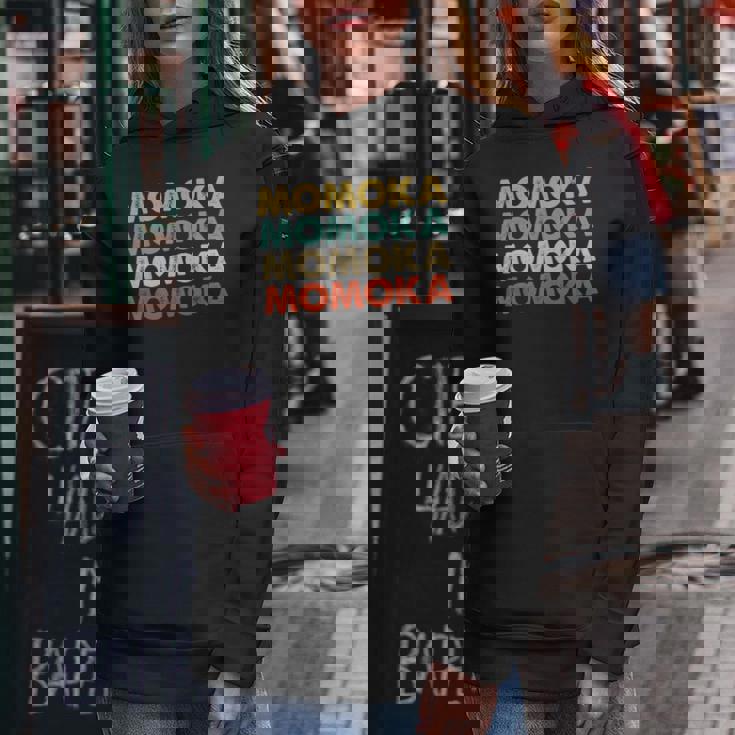 Momoka 桃花 レディースパーカー 面白い贈り物