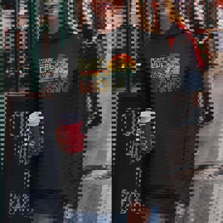 My Favorite People Call Me Momo ヴィンテージ レトロ 面白い モモモ レディースパーカー 面白い贈り物