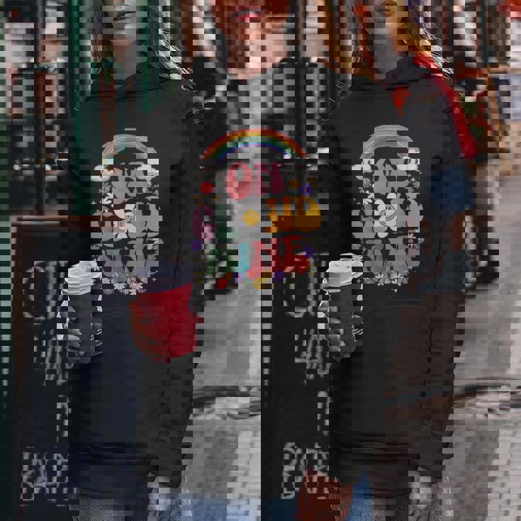 On Cloud Nine Birthday シャツ 9歳の誕生日 女の子 面白い レトロ レディースパーカー 面白い贈り物