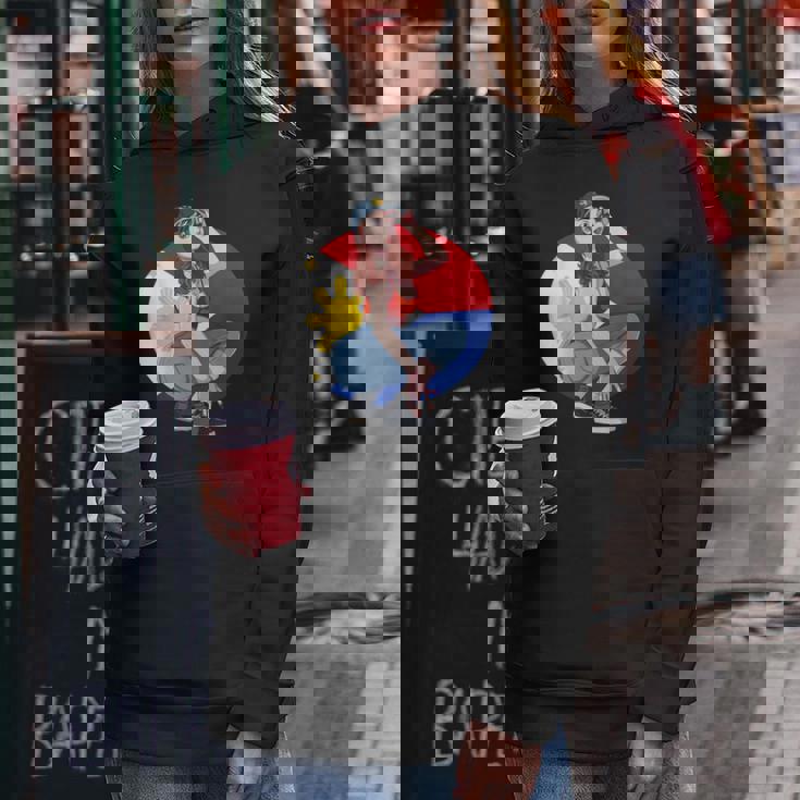 Pinay Girl フィリピン 強い フィリピン国旗 フィリピンプライド レディースパーカー 面白い贈り物