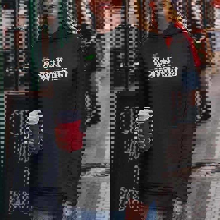 Plant Powered プラントパワー ヴィーガニズム ヴィーガン ベジタリアン レディースパーカー 面白い贈り物