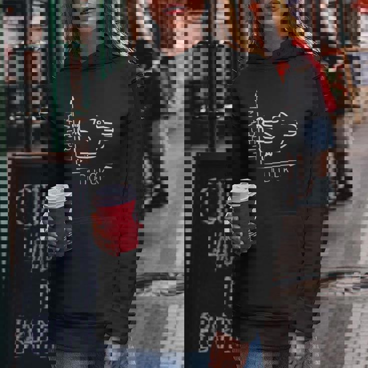 Rabbit Duck ウィトゲンシュタイン ラビットダック 哲学者 レディースパーカー 面白い贈り物