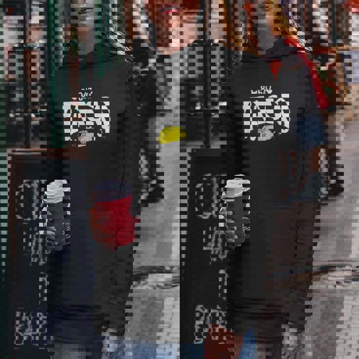 Taco Trump Always Chickens Out 面白いパロディ レディースパーカー 面白い贈り物